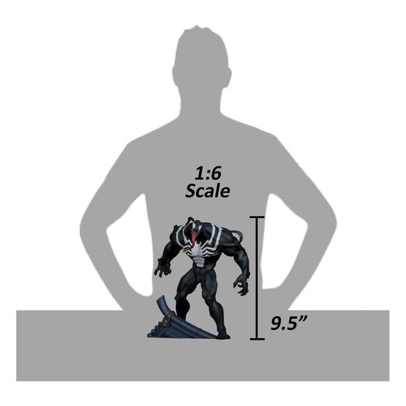 Figurka z komiksem Marvel Rivals 1/6 - Venom- Zdjęcie 12