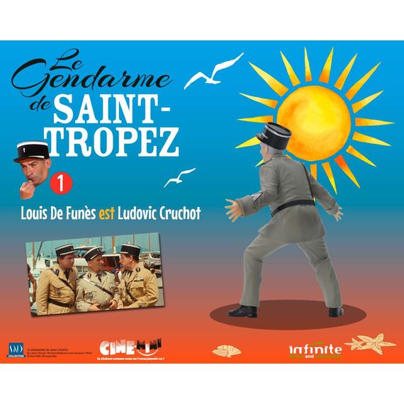Mini figurka Żandarm z St. Tropez (1964) - Ludovic Cruchot- Zdjęcie 2