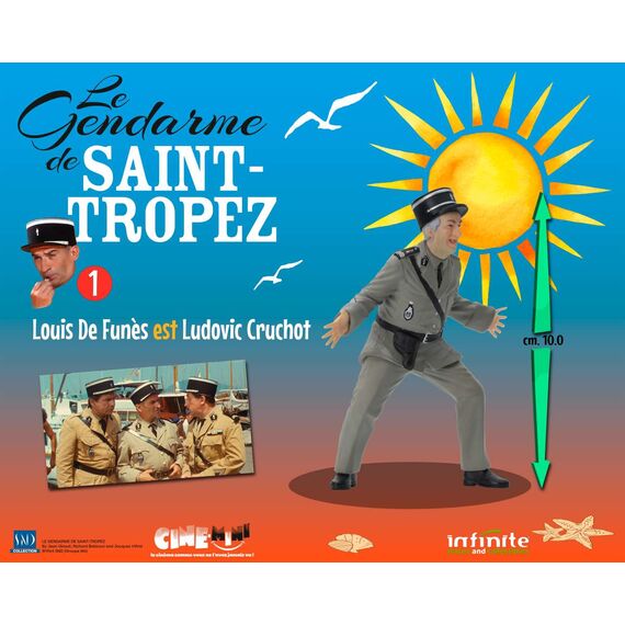 Mini figurka Żandarm z St. Tropez (1964) - Ludovic Cruchot- Zdjęcie 4