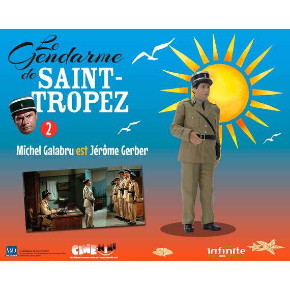 Mini figurka Żandarm z St. Tropez (1964) - Jerome Gerber- Zdjęcie 2