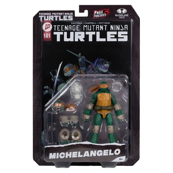 Figurka z komiksem Teenage Mutant Ninja Turtles Page Punchers - Michelangelo- Zdjęcie 16