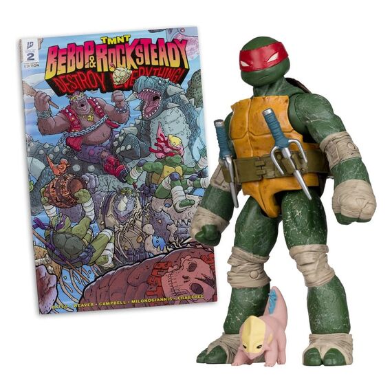 Figurka z komiksem Teenage Mutant Ninja Turtles Page Punchers - Raphael