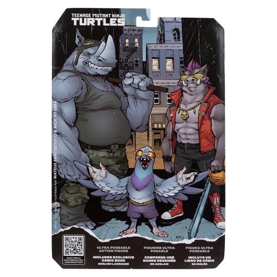 Figurka z komiksem Teenage Mutant Ninja Turtles Page Punchers - Rocksteady- Zdjęcie 16