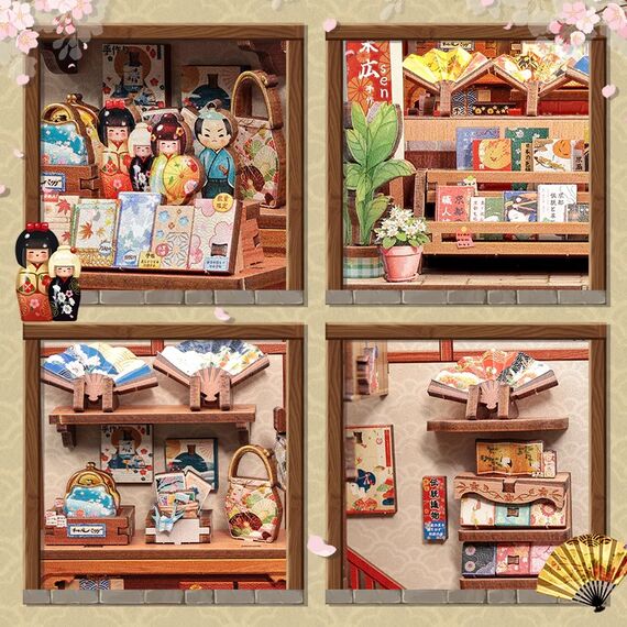 Drewniany model do sklejania Miniature House - Tsukino Eogi-dou- Zdjęcie 8