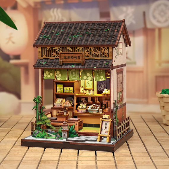 Drewniany model do sklejania Miniature House - Kanmi-dokoro Kurihara- Zdjęcie 8
