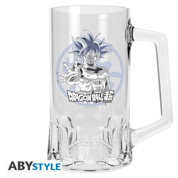 Kufel szklany Dragon Ball Super - Goku Ultra Instinct (500 ml)