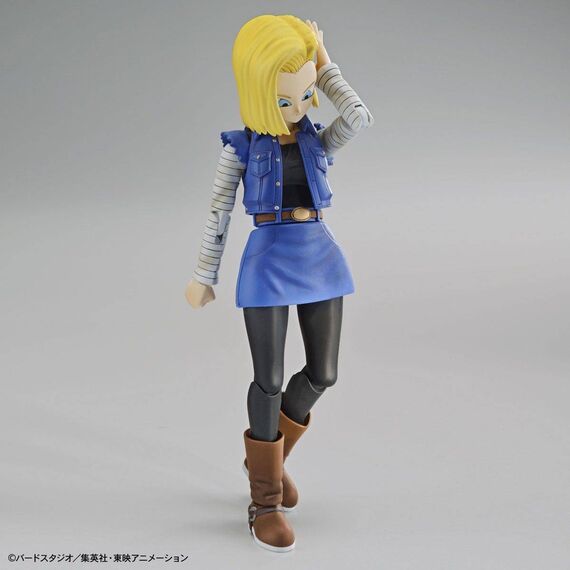 Figurka do złożenia Dragon Ball Z - Android 18 (ruchoma)- Zdjęcie 27