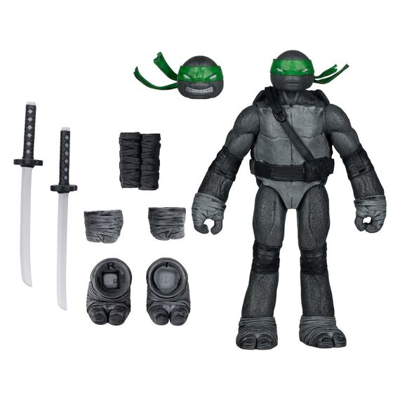 Figurka z komiksem Teenage Mutant Ninja Turtles Page Punchers - Leonardo (Black White & Green) [Red Platinum Edition]- Zdjęcie 11