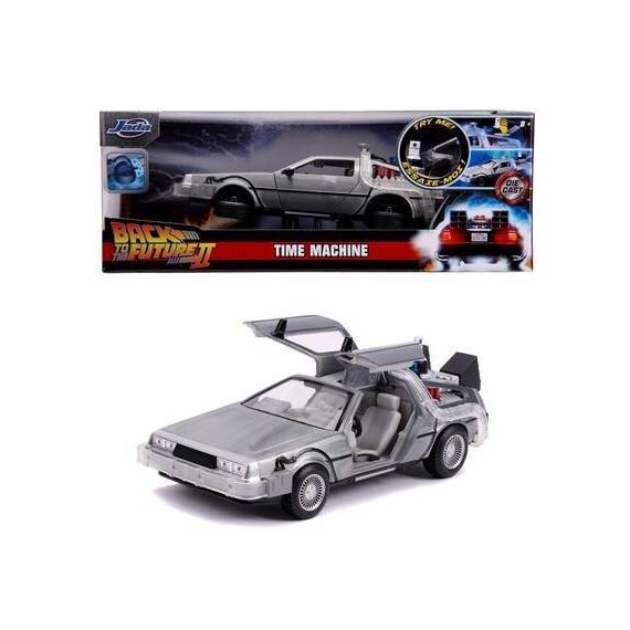 Model samochodu Back to the Future 2 Diecast 1/24 Time Machine (Delorean)- Zdjęcie 7