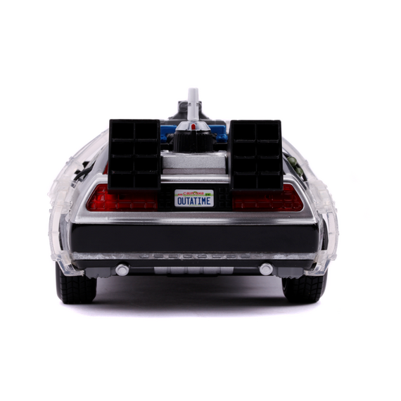 Model samochodu Back to the Future 2 Diecast 1/24 Time Machine (Delorean)- Zdjęcie 3