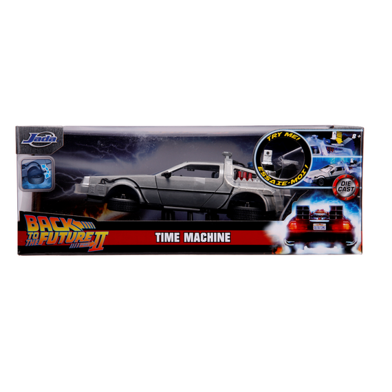 Model samochodu Back to the Future 2 Diecast 1/24 Time Machine (Delorean)- Zdjęcie 2