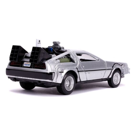 Model samochodu Back to the Future II Hollywood Rides 1/32 - DeLorean Time Machine- Zdjęcie 15