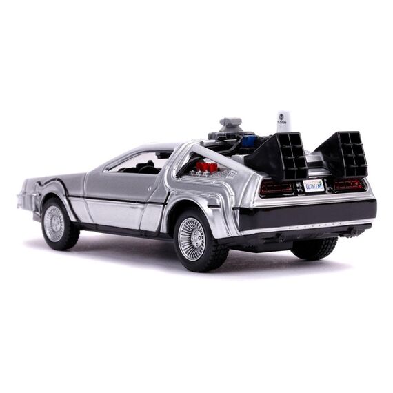 Model samochodu Back to the Future II Hollywood Rides 1/32 - DeLorean Time Machine- Zdjęcie 21