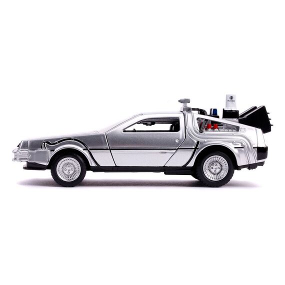 Model samochodu Back to the Future II Hollywood Rides 1/32 - DeLorean Time Machine- Zdjęcie 24