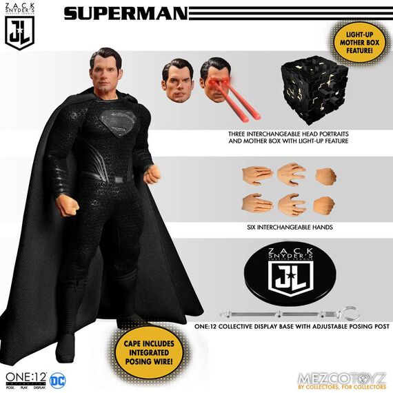 Zestaw figurek Zack Snyder's Justice League 1/12 Deluxe Steel Box Set (Batman, Superman, Flash)- Zdjęcie 9