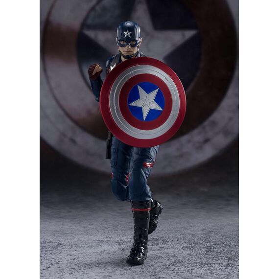 Figurka The Falcon and the Winter Soldier S.H. Figuarts - Captain America (John F. Walker)- Zdjęcie 10