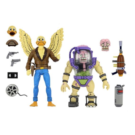 Zestaw 2 figurek Teenage Mutant Ninja Turtles - Ace Duck & Mutagen Man