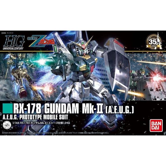 Model figurki GUNDAM HGUC 1/144 RX-178 Gundam  MK-II (AEUG)- Zdjęcie 18