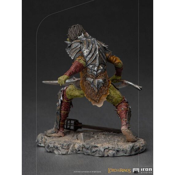 Figurka Lord Of The Rings BDS Art Scale 1/10 Swordsman Orc- Zdjęcie 6