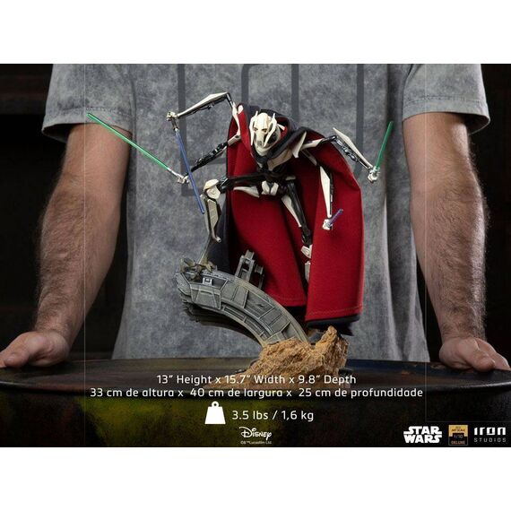 Figurka Star Wars Deluxe BDS Art Scale 1/10 General Grievous- Zdjęcie 15