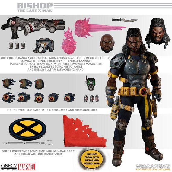 Figurka Marvel 1/12 Bishop- Zdjęcie 17