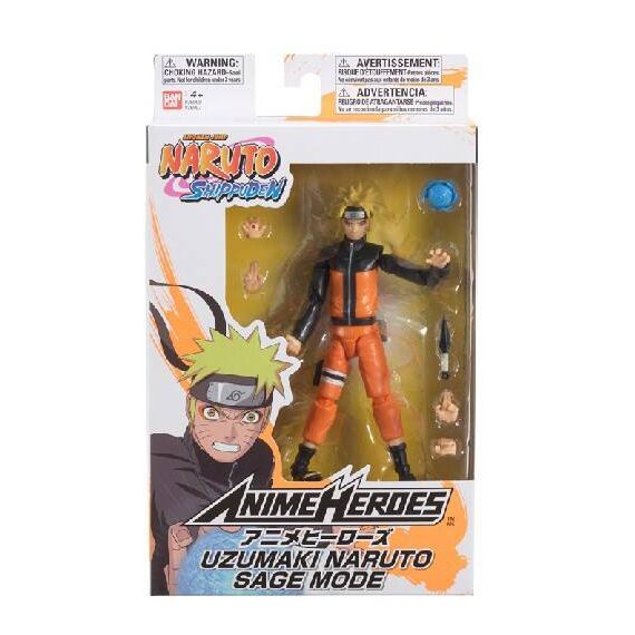 Figurka Naruto Anime Heroes - Naruto Uzumaki (Sage Mode)- Zdjęcie 7