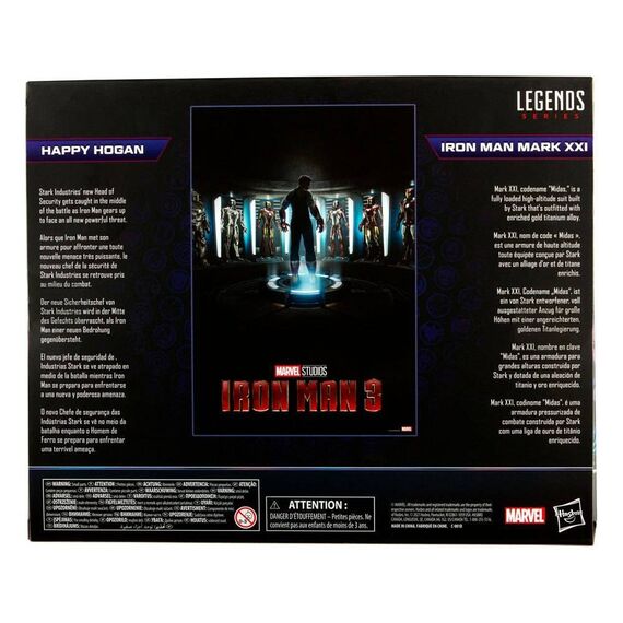 Zestaw 2 figurek The Infinity Saga Marvel Legends 2021 - Happy Hogan & Iron Man- Zdjęcie 19