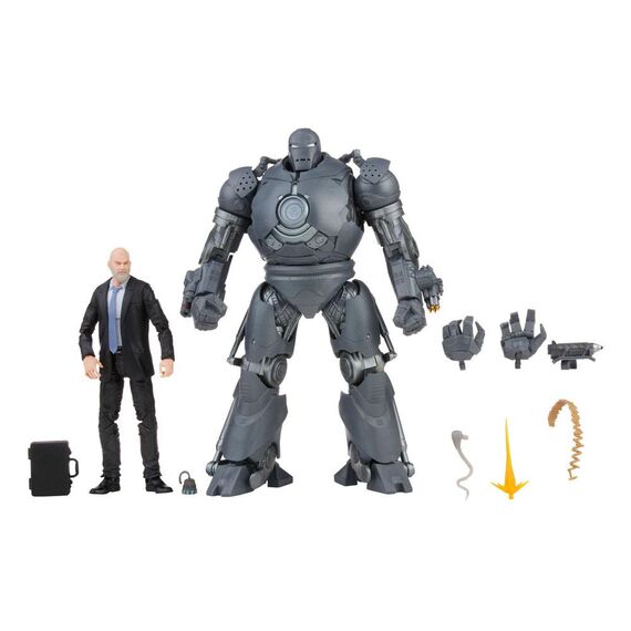 Zestaw 2 figurek The Infinity Saga Marvel Legends 2021 - Obadiah Stane & Iron Monger (Iron Man)- Zdjęcie 9