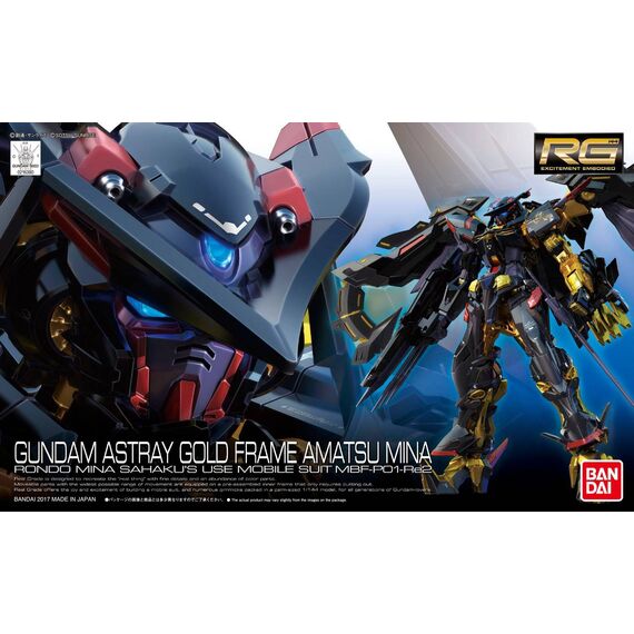 Model figurki RG 1/144 Gundam Astray Gold Frame Amatsumina- Zdjęcie 18