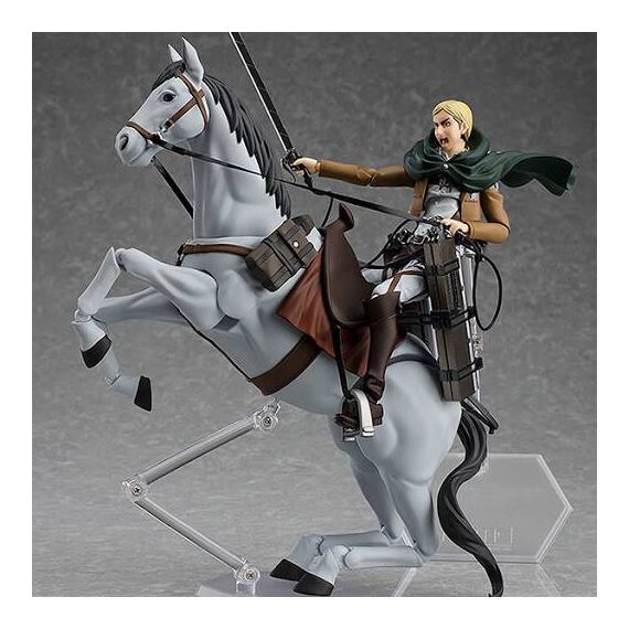 Figurka Attack on Titan Figma - Erwin Smith + Koń- Zdjęcie 8