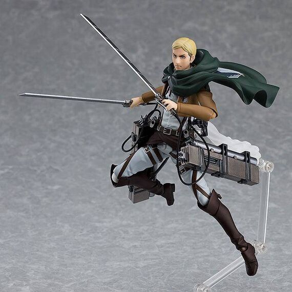 Figurka Attack on Titan Figma - Erwin Smith + Koń- Zdjęcie 5