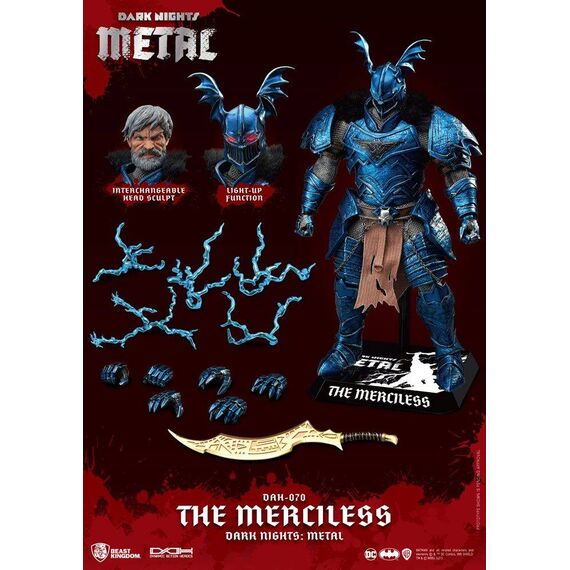 Figurka DC Comics Dynamic 8ction Heroes 1/9 The Merciless- Zdjęcie 10