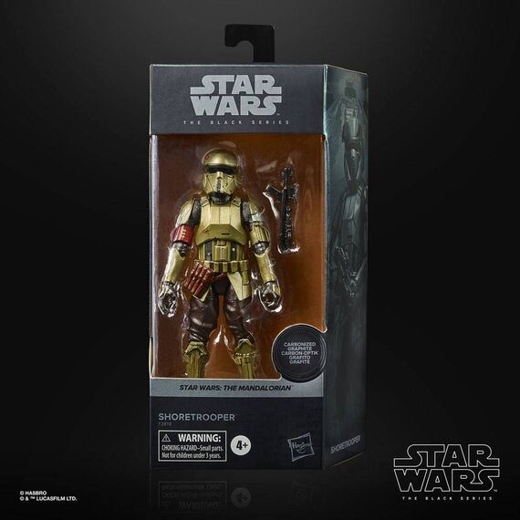 Figurka Star Wars The Mandalorian Black Series Carbonized - Shoretrooper (2021)- Zdjęcie 2