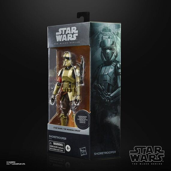 Figurka Star Wars The Mandalorian Black Series Carbonized - Shoretrooper (2021)- Zdjęcie 3