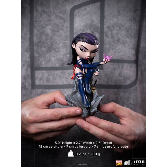 Figurka Marvel Comics Mini Co. Deluxe - Psylocke (X-Men)- Zdjęcie 7