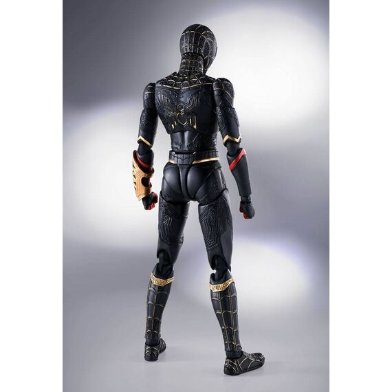 Figurka Spider-Man: No Way Home S.H. Figuarts - Spider-Man Black & Gold Suit (Special Set)- Zdjęcie 2
