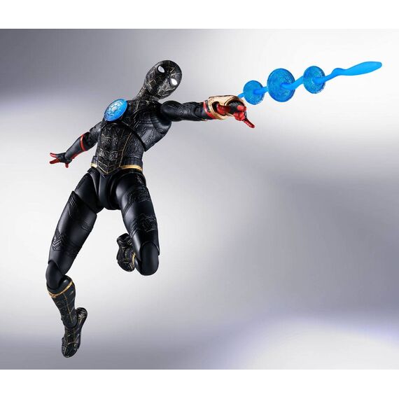 Figurka Spider-Man: No Way Home S.H. Figuarts - Spider-Man Black & Gold Suit (Special Set)- Zdjęcie 3