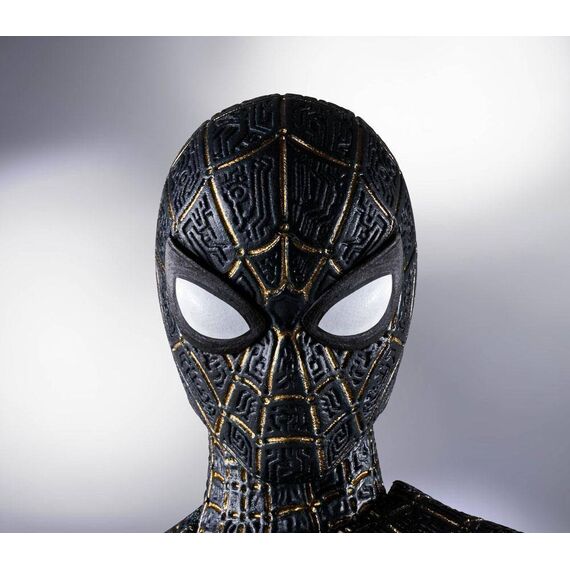 Figurka Spider-Man: No Way Home S.H. Figuarts - Spider-Man Black & Gold Suit (Special Set)- Zdjęcie 8