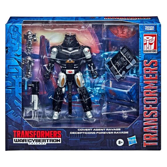 Figurka Transformers: War for Cybertron - Covert Agent Ravage and Decepticons Forever Ravage (SDCC 2021 Exclusive)- Zdjęcie 4