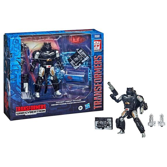 Figurka Transformers: War for Cybertron - Covert Agent Ravage and Decepticons Forever Ravage (SDCC 2021 Exclusive)- Zdjęcie 3