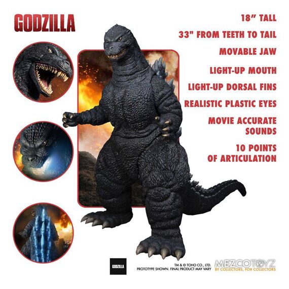 Figurka Godzilla - Ultimate Godzilla (z dźwiękiem i podświetleniem) 46 cm- Zdjęcie 2
