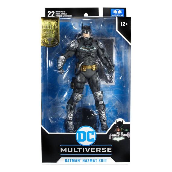 Figurka DC Multiverse - Batman Hazmat Suit Gold Label (Justice League: The Amazo Virus)- Zdjęcie 8