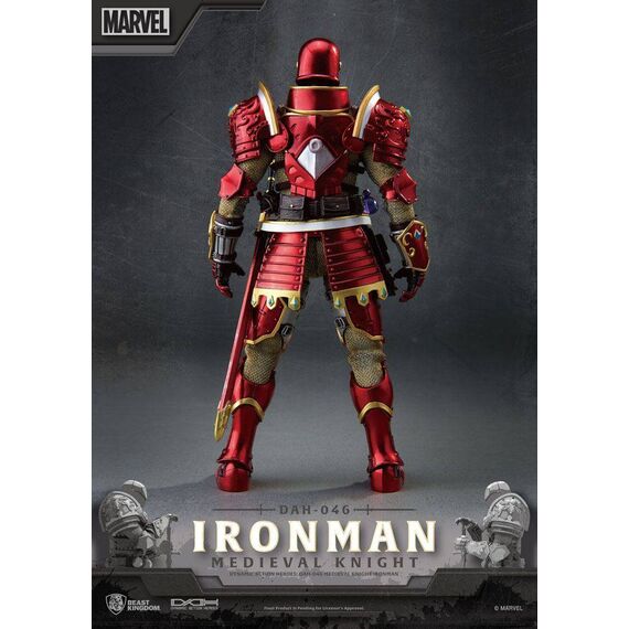Figurka Marvel Dynamic 8ction Heroes 1/9 Medieval Knight Iron Man- Zdjęcie 2