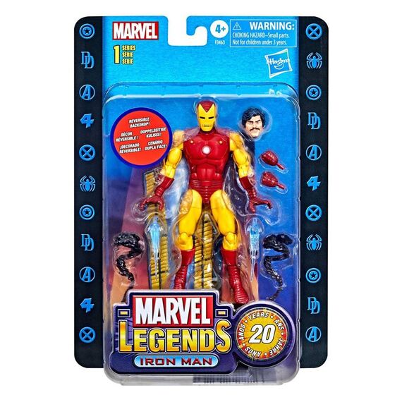 Figurka Marvel Legends 20th Anniversary - Iron Man (2022 Series 1)- Zdjęcie 9