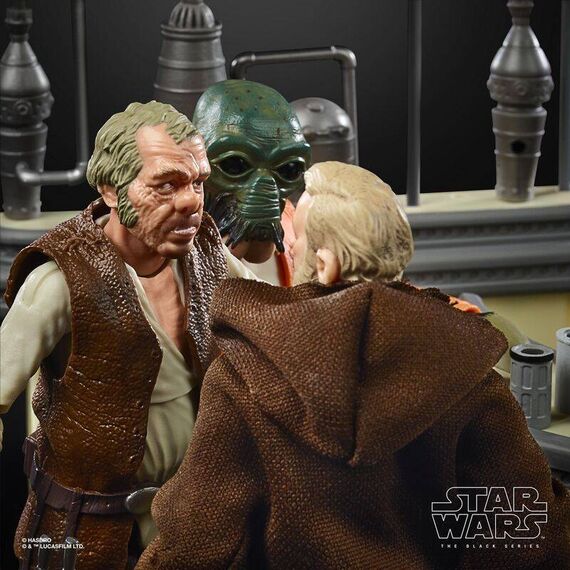 Zestaw figurek Star Wars Black Series - Cantina Showdown (Dr. Evazan, Ponda Baba, Obi-Wan Kenobi)- Zdjęcie 11