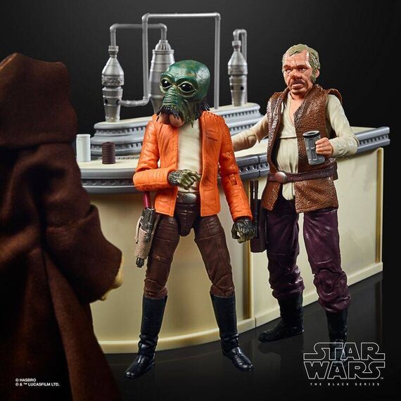 Zestaw figurek Star Wars Black Series - Cantina Showdown (Dr. Evazan, Ponda Baba, Obi-Wan Kenobi)- Zdjęcie 13
