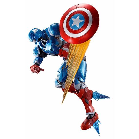 Figurka Tech-On Avengers S.H. Figuarts - Captain America- Zdjęcie 2