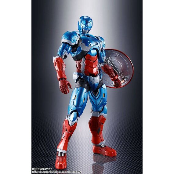 Figurka Tech-On Avengers S.H. Figuarts - Captain America- Zdjęcie 3