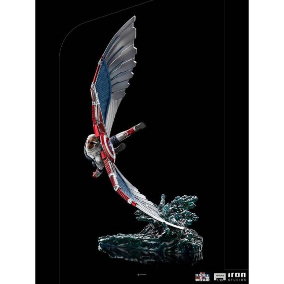 Figurka The Falcon and The Winter Soldier BDS Art Scale 1/10 Captain America Sam Wilson Deluxe- Zdjęcie 2
