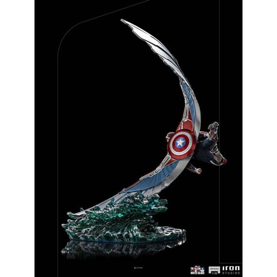 Figurka The Falcon and The Winter Soldier BDS Art Scale 1/10 Captain America Sam Wilson Deluxe- Zdjęcie 4